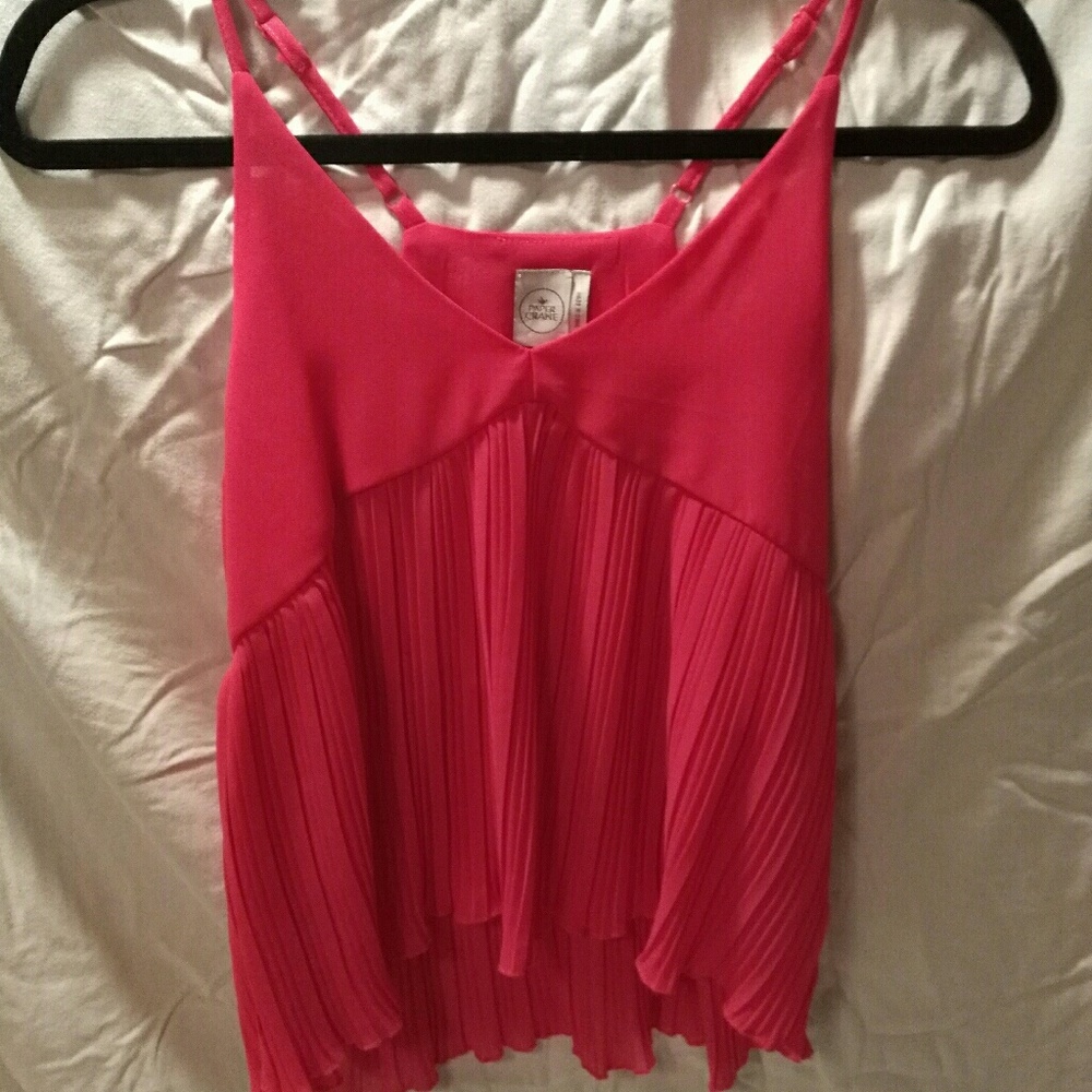 Paper crane anthropology tank